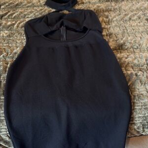 Elegant Black Sleeveless Dress